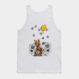 Bear bee and honey Tank Top